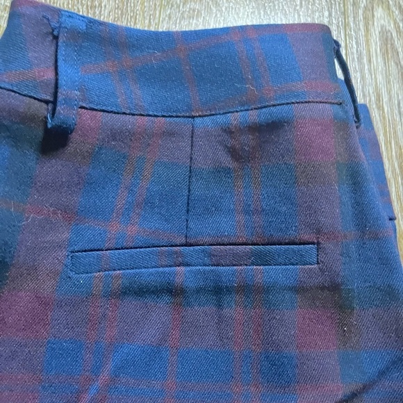 Scotch & Soda Check Wide Leg Ankle Pants - Picture 10 of 12